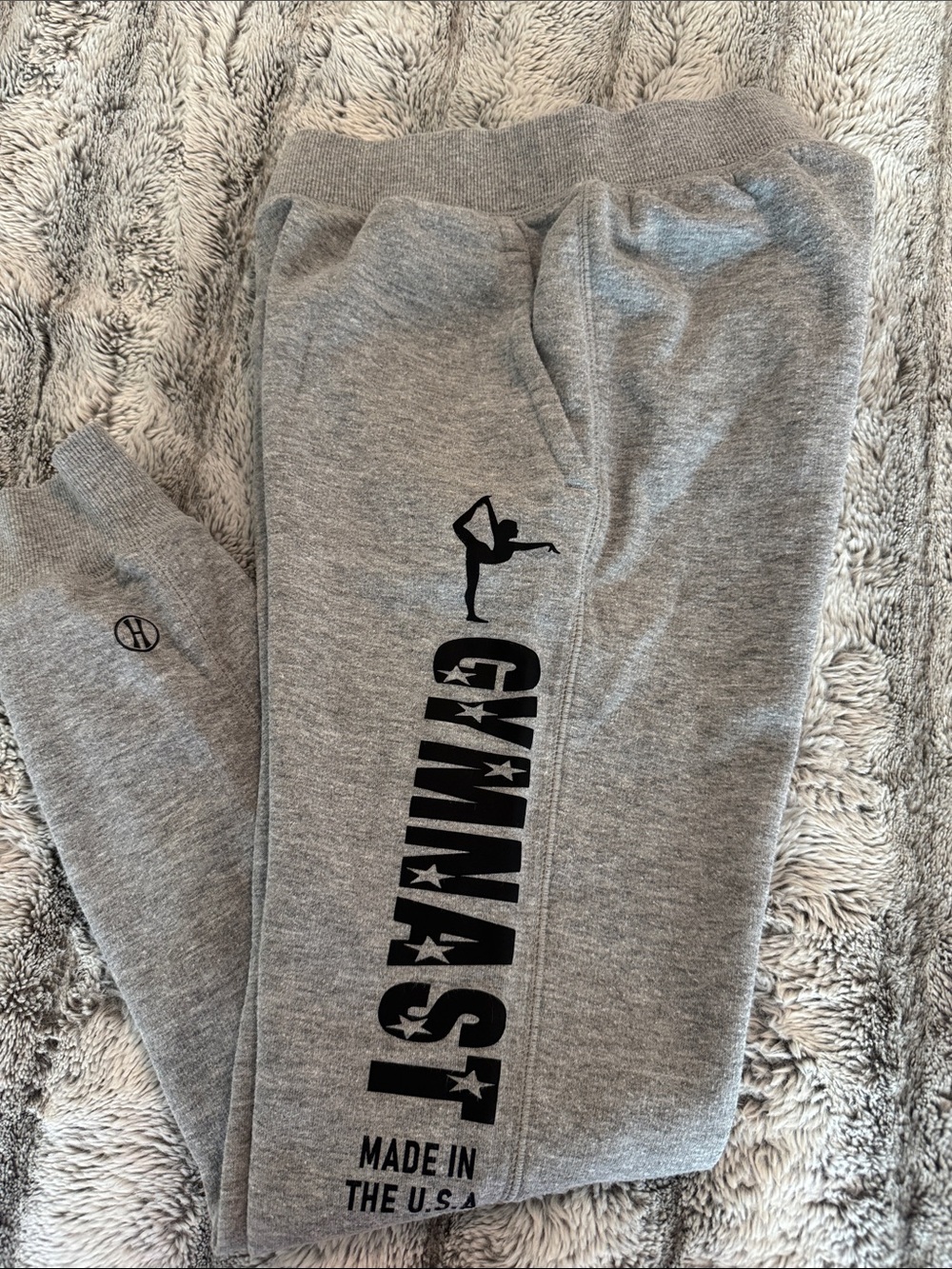 Holloway Gymnastics Gray Sweatpants - Size Youth Large 🩶